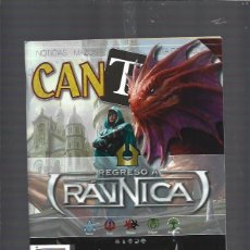 Juegos Antiguos: CANTRIP 7 (REVISTA MAGIC SIN SOBRE ORIGINAL PERO REGALO 20 CARTAS DE MAGIC. Lote 402653679