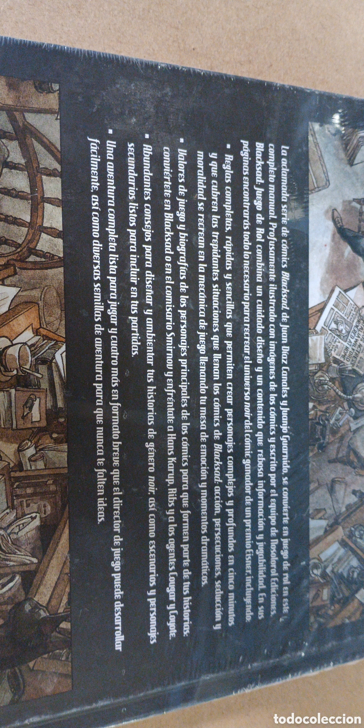 Juegos antiguos: BLACKSAD. JUEGO DE ROL. DARGAUD, 2015 - Foto 2
