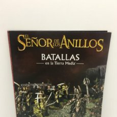 Juegos Antiguos: PÓSTER DESPLEGABLE EL SEÑOR DE LOS ANILLOS BATALLAS EN LA TIERRA MEDIA GAMES WORKSHOP. Lote 403295364