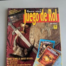 Juegos Antiguos: GUÍA DEL JUEGO DE ROL. N 1. 1992. ZINCO CON POSTER CENTRAL