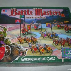 Juegos Antiguos: CAJA VACÍA ORIGINAL BATTLE MASTERS REFUERZOS - GUERREROS DE CAOS - DE MB JUEGOS AÑOS 90