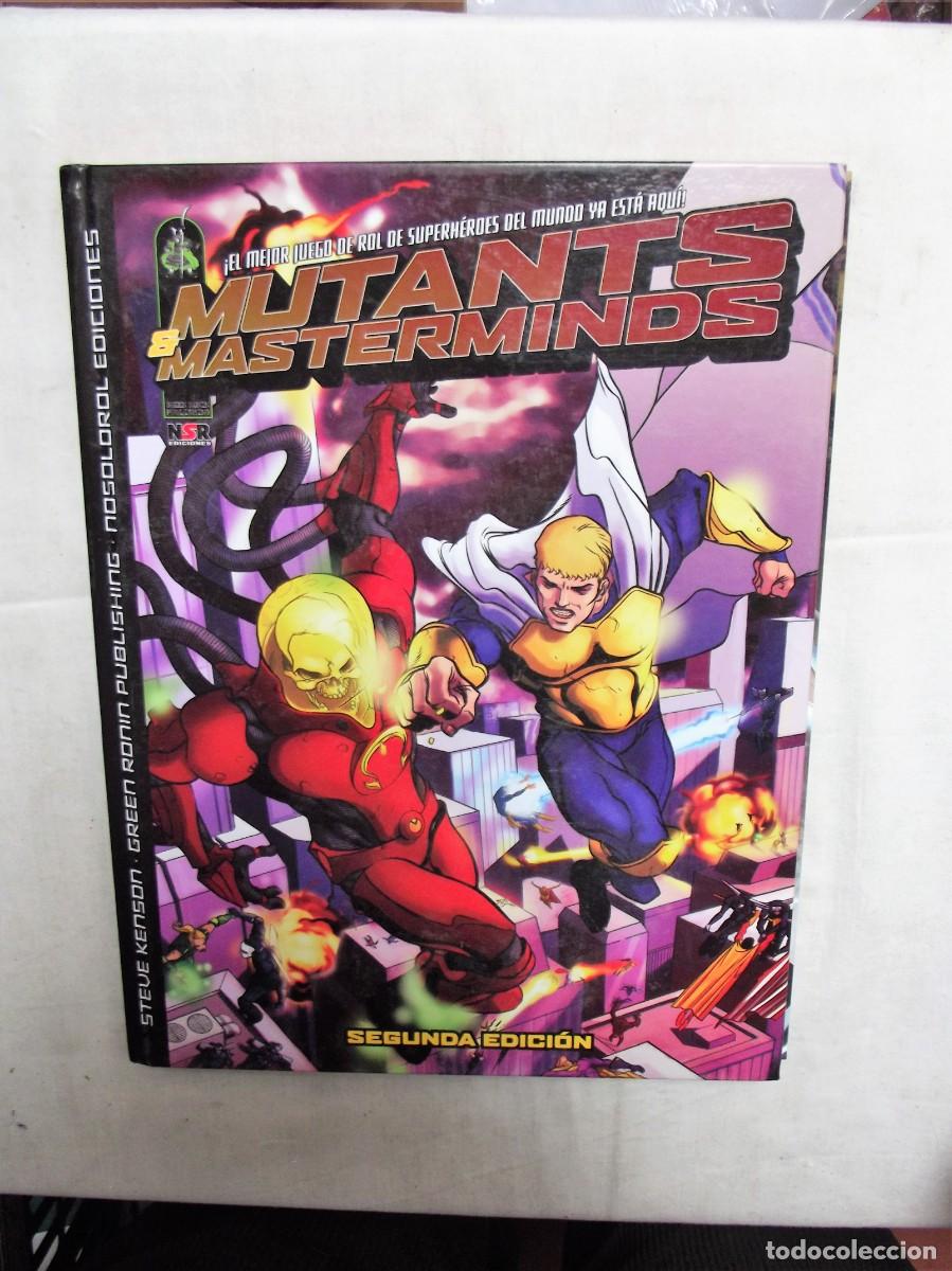 Juegos antiguos: MUTANTS MASTERMINDS SEGUNDA EDICION - Foto 1
