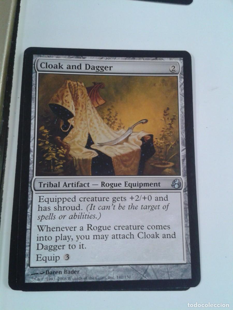 Juegos antiguos: Manto y daga. MAGIC THE GATHERING. MTG. - Foto 1