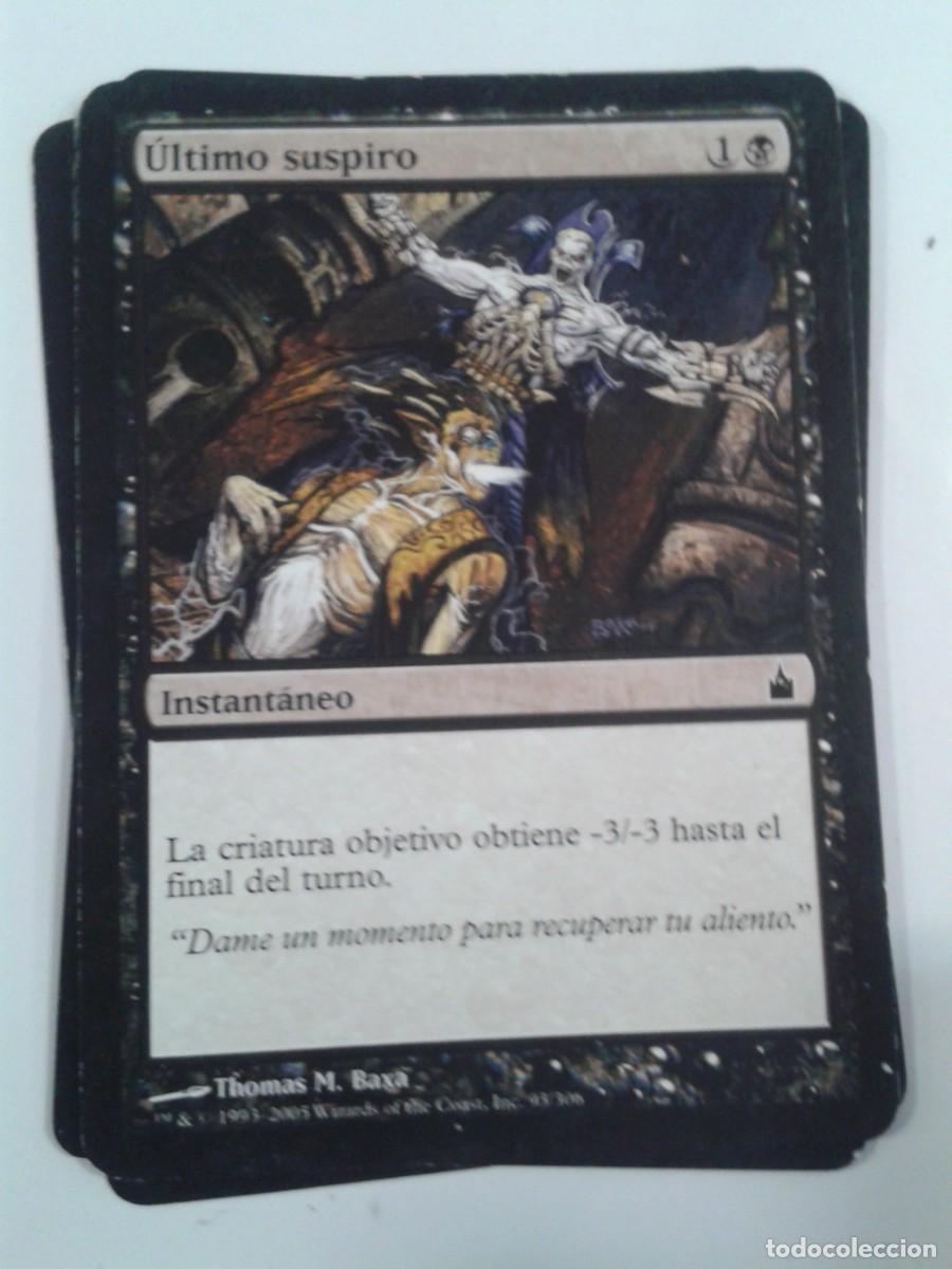 Juegos antiguos: &Uacute;ltimo suspiro MAGIC THE GATHERING. MTG. - Foto 1