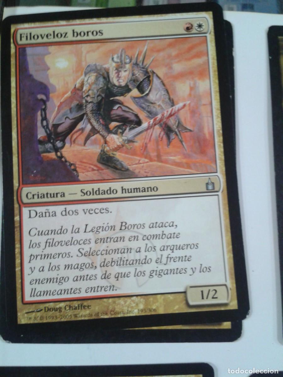 Juegos antiguos: Filoveloz boros. Magic the Gatering - Foto 1