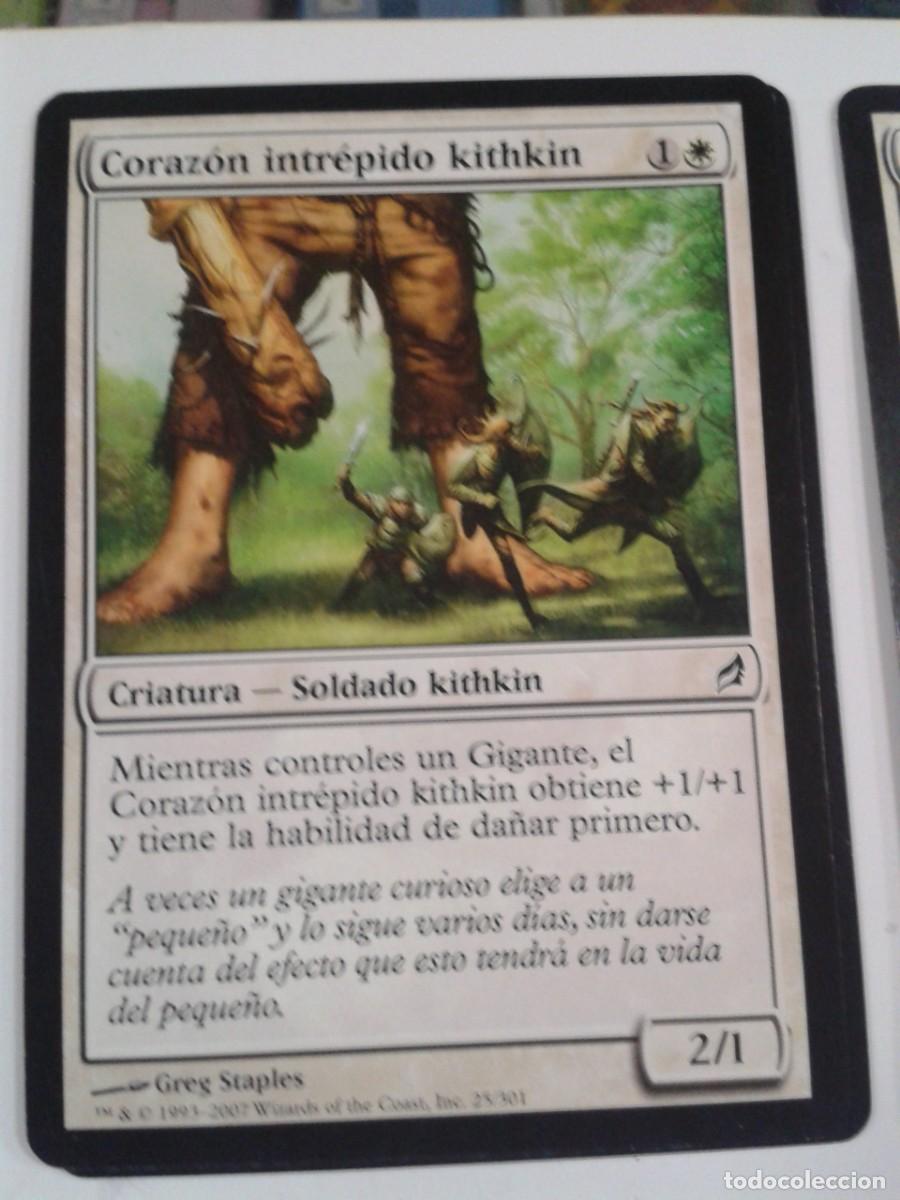 Juegos antiguos: Coraz&oacute;n intr&eacute;pido kithkin. Magic the Gatering - Foto 1