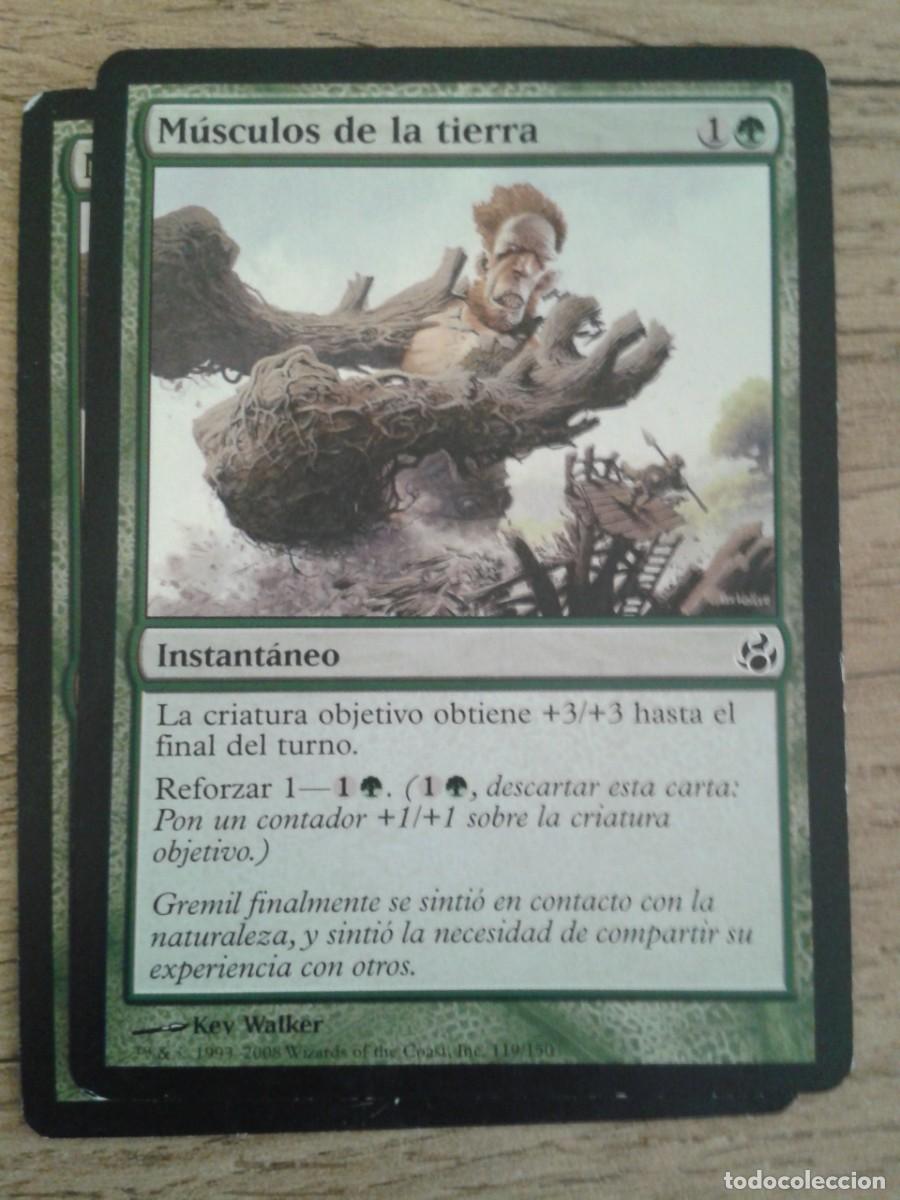 Juegos antiguos: M&uacute;sculos de la tierra. Magic the Gatering - Foto 1