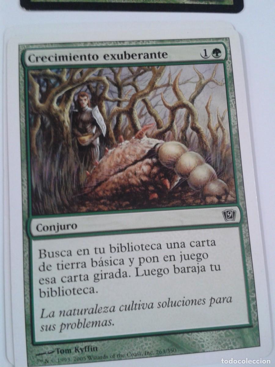 Juegos antiguos: Crecimiento exuberante. Magic the Gatering - Foto 1