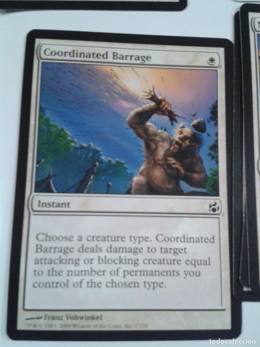 Juegos antiguos: Andanada coordinada. MAGIC THE GATHERING. MTG - Foto 1