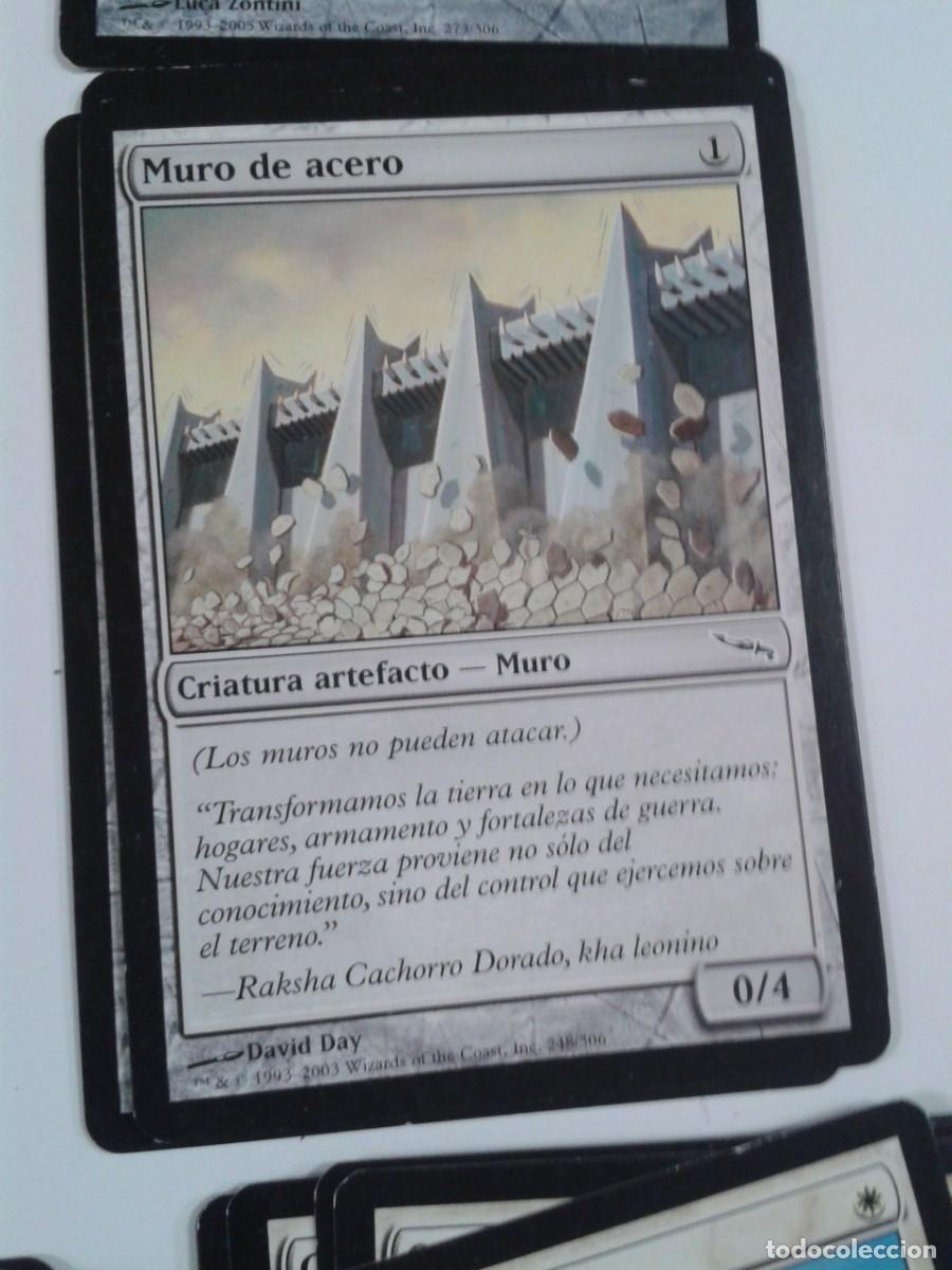 Juegos antiguos: Muro de acero. MAGIC THE GATHERING. MTG - Foto 1