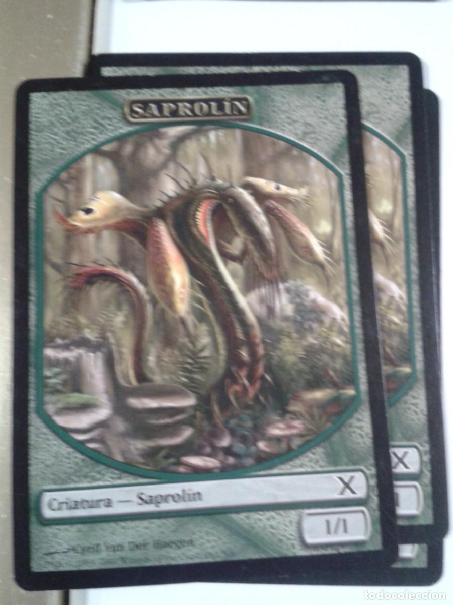 Juegos antiguos: Saproling Token (Green 1/1). MAGIC THE GATHERING. - Foto 1