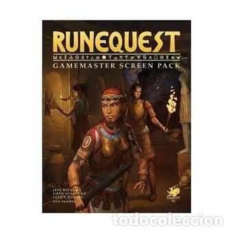 Juegos antiguos: Runequest Pantalla del Director en Ingles