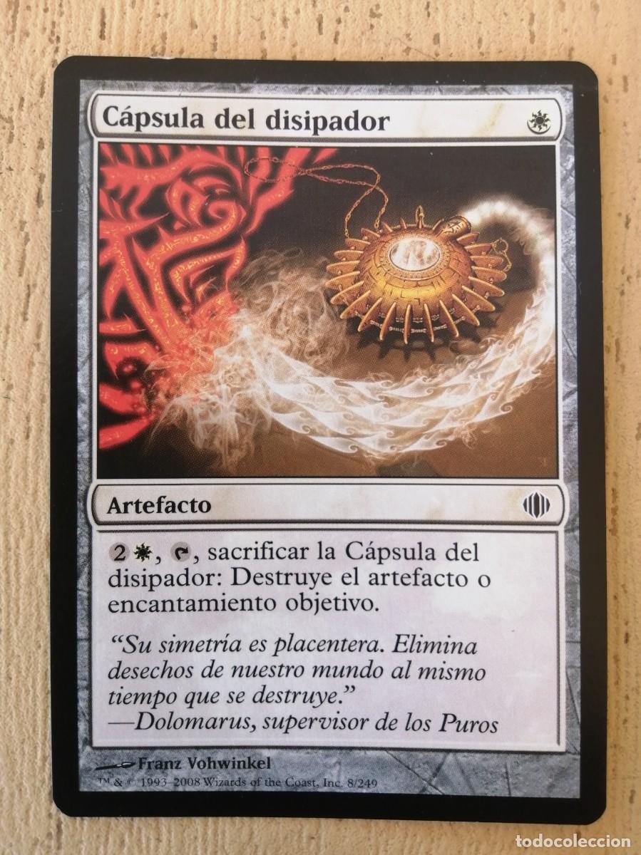 Juegos antiguos: Capsula del disipador, Artefacto, Magic the Gathering Deckmaster - Foto 1