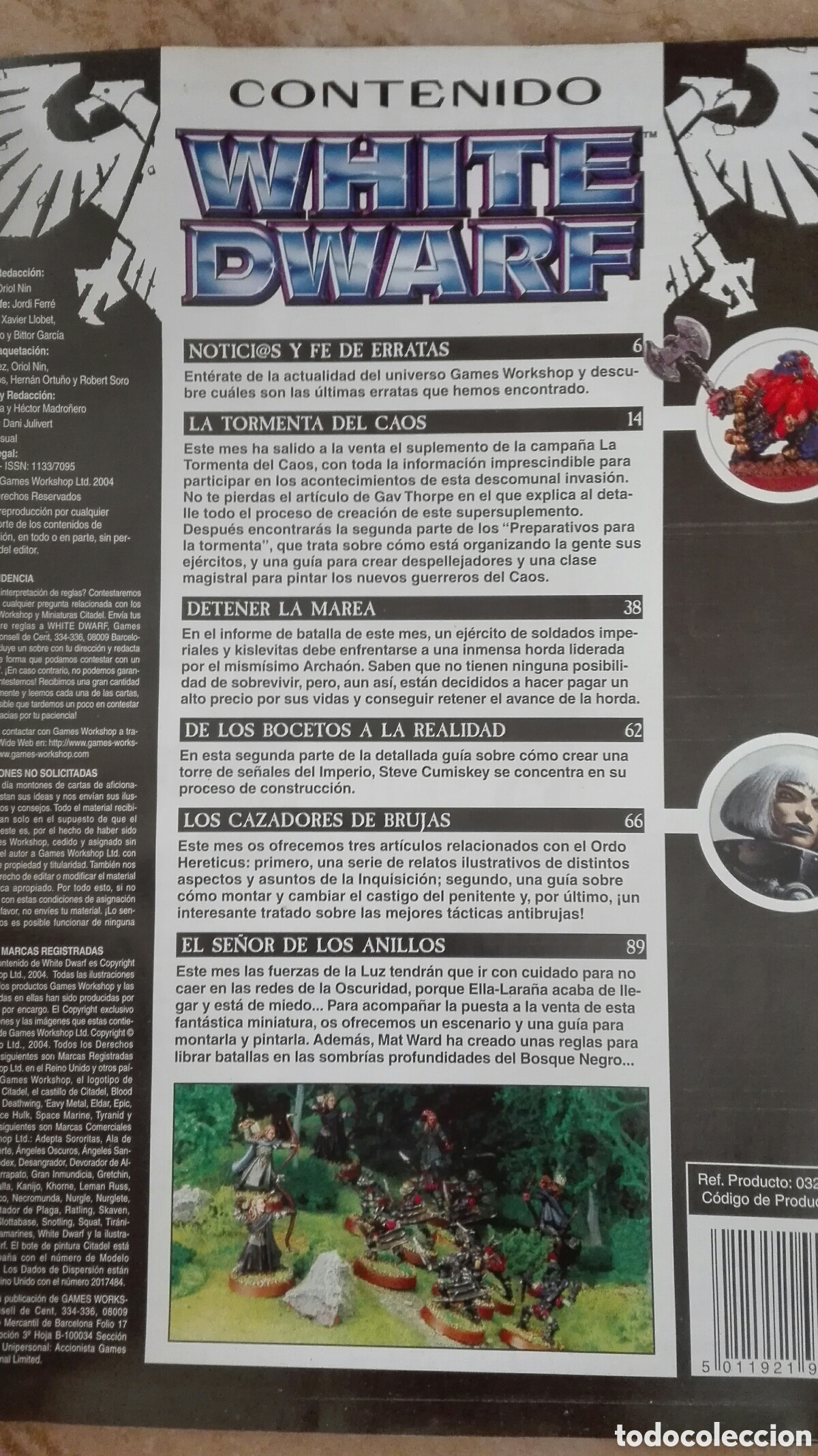 Juegos antiguos: White Dwarf n&deg; 110 El Se&ntilde;or de los Anillos - Foto 2