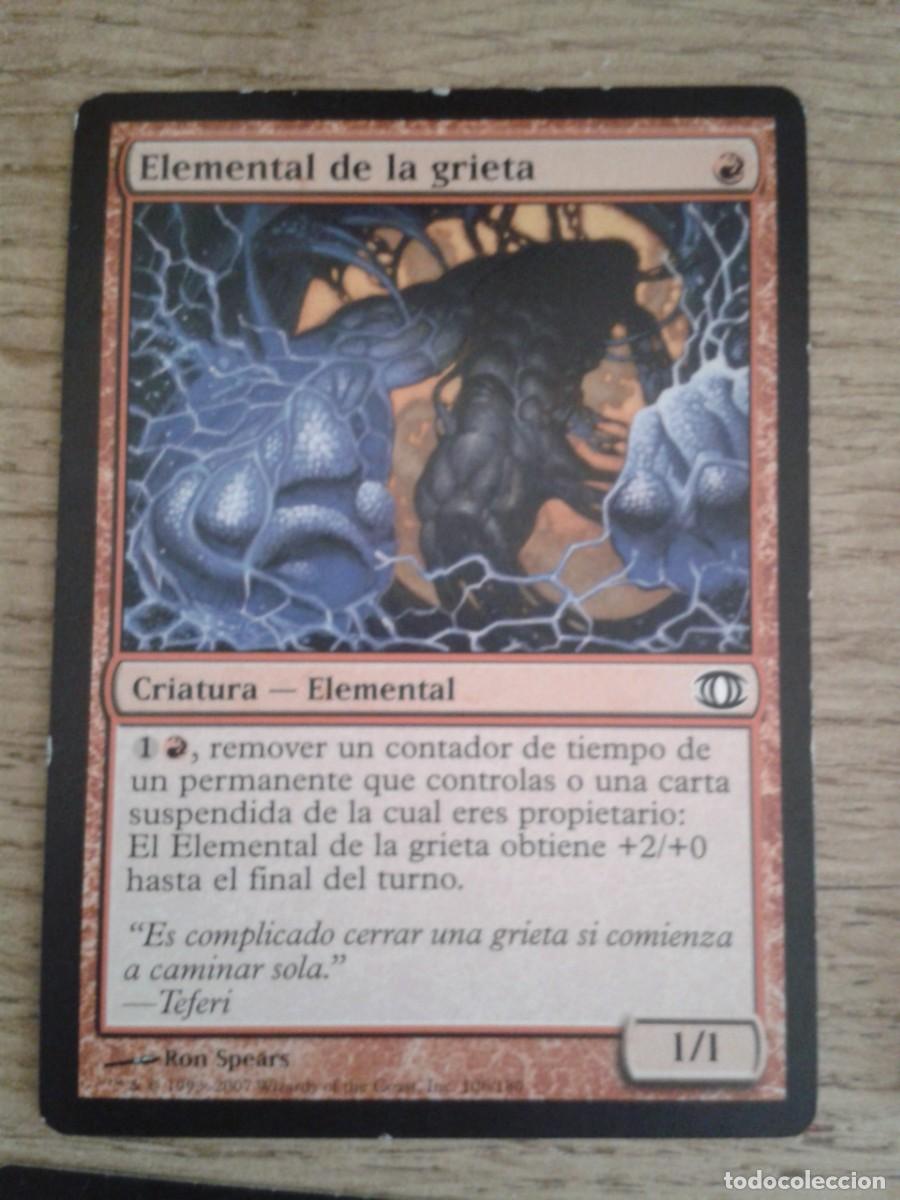 Juegos antiguos: Elemental de la grieta. Magic the Gatering - Foto 1