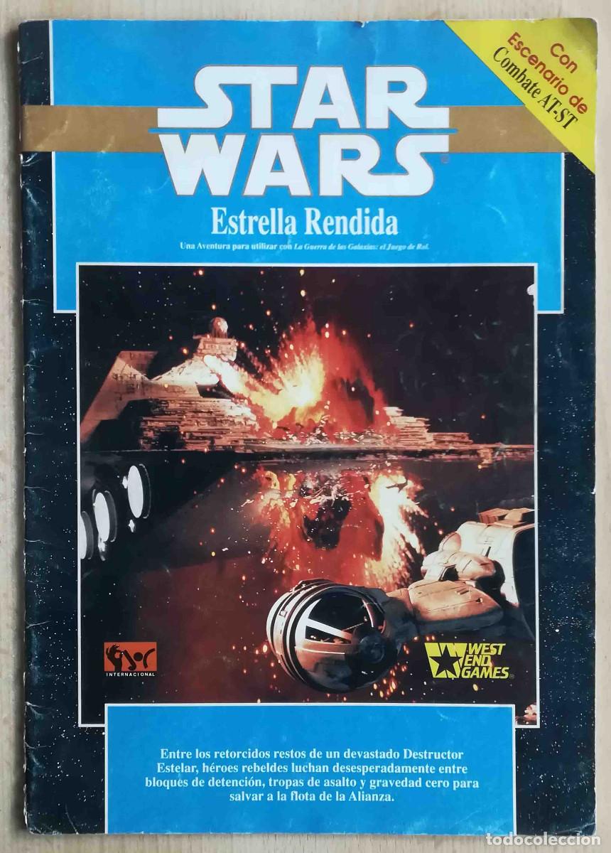Juegos antiguos: Star Wars - Estrella Rendida - Con escenario Combate AT-ST - Foto 1