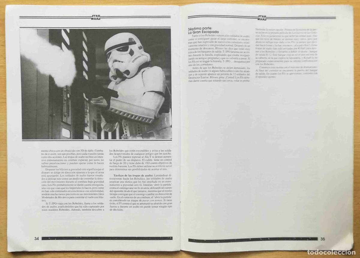 Juegos antiguos: Star Wars - Estrella Rendida - Con escenario Combate AT-ST - Foto 4