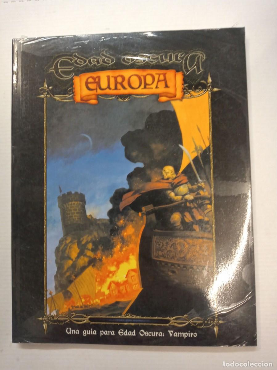 Juegos antiguos: EUROPA EDAD OSCURA VAMPIRO, SUPLEMENTO DE ROL, FACTORIA, NUEVO.