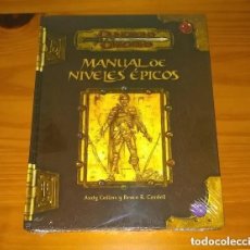 Juegos Antiguos: MANUAL DE NIVELES ÉPICOS SUPLEMENTO DUNGEONS & AND DRAGONS JUEGO DE ROL DEVIR PRECINTADO