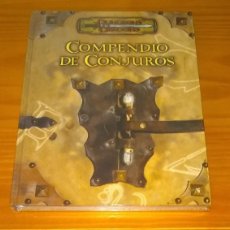 Juegos Antiguos: COMPENDIO DE CONJUROS SUPLEMENTO DUNGEONS & AND DRAGONS JUEGO DE ROL DEVIR PRECINTADO