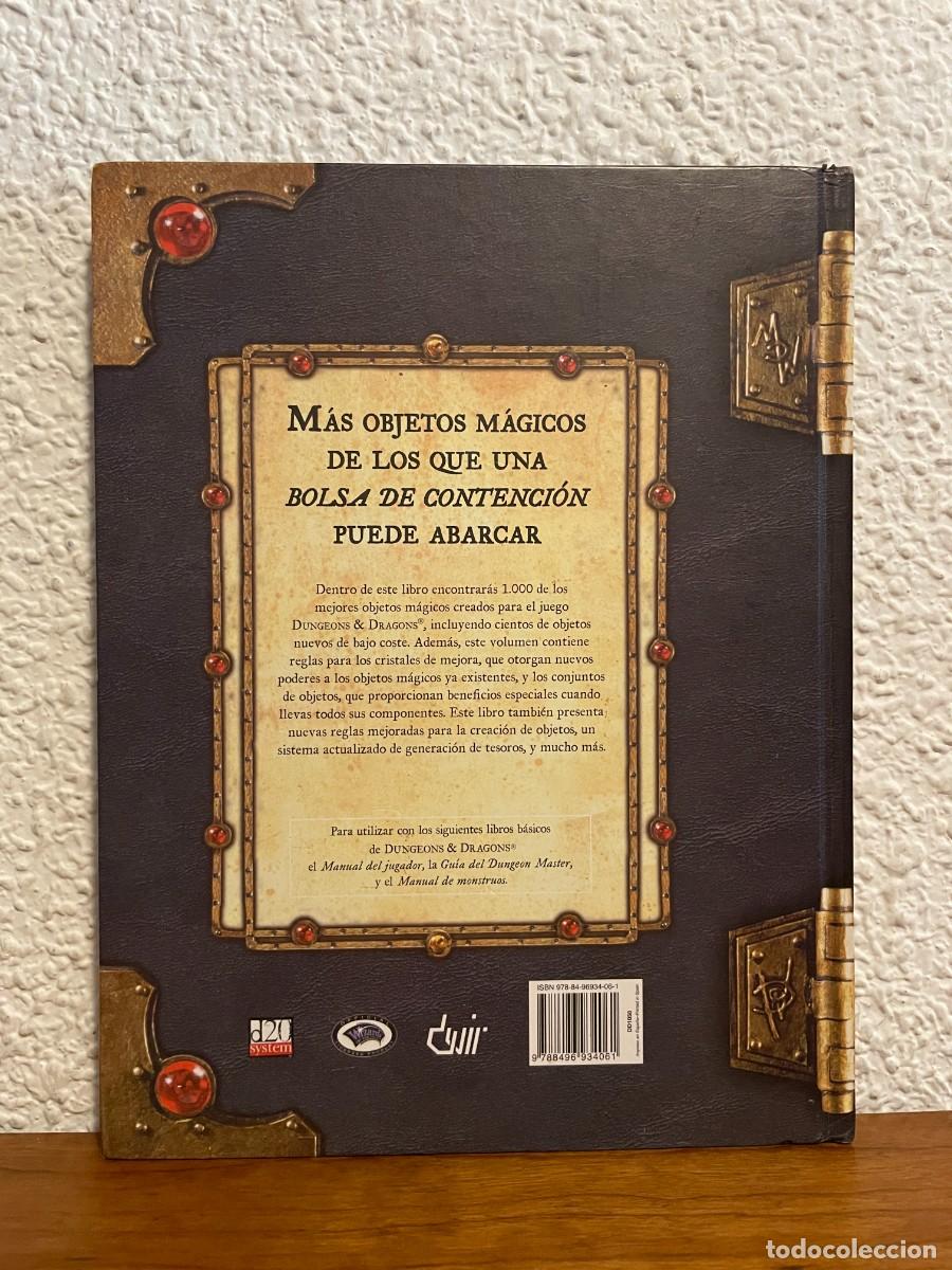 Juegos antiguos: dungeons and dragons 3.5 - Compendio de Objetos Magicos - D&D - juego de rol - Foto 2