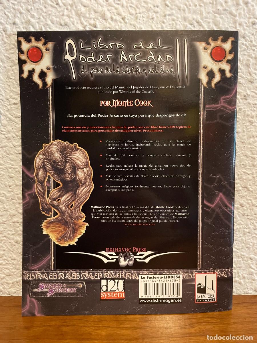 Juegos antiguos: Dungeons and Dragons Sword Sorcery - El libro del Poder Arcano 1-2-3 - D&D - Juego de ROL - Foto 6