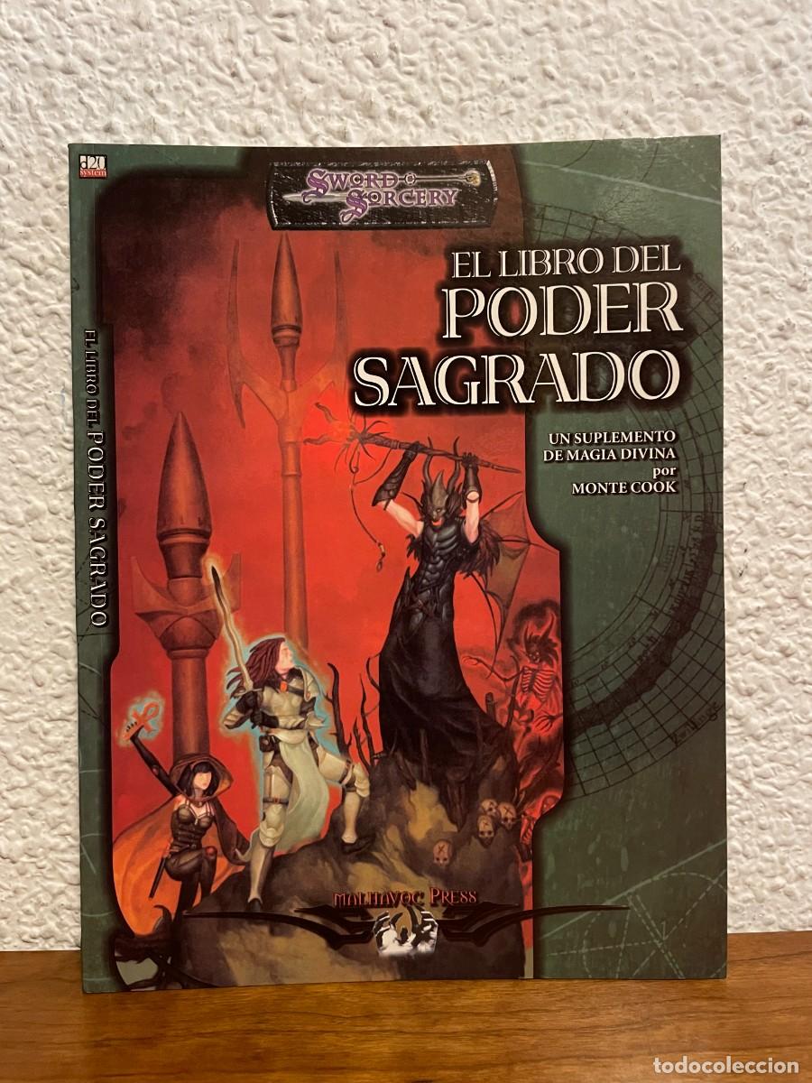 Juegos antiguos: Dungeons and Dragons Sword Sorcery - El libro del Poder Sagrado - D&D - Juego de ROL - Foto 1