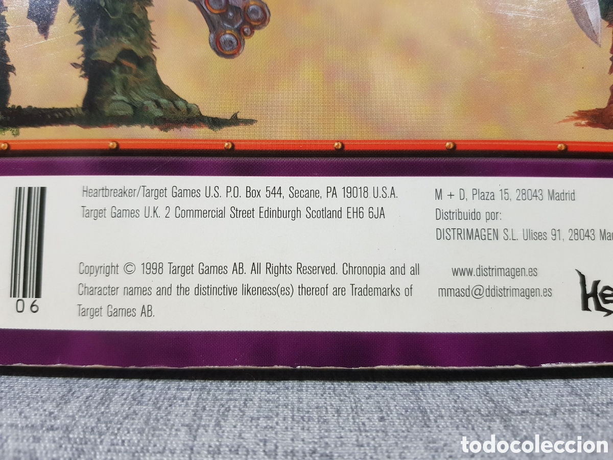 Juegos antiguos: CHRONOPIA. HIJOS DE KRONOS. EXPANSI&Oacute;N. TARGET GAMES. A&Ntilde;O 1998 - Foto 4