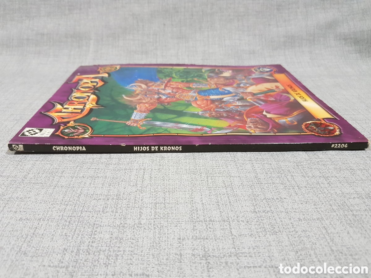 Juegos antiguos: CHRONOPIA. HIJOS DE KRONOS. EXPANSI&Oacute;N. TARGET GAMES. A&Ntilde;O 1998 - Foto 5