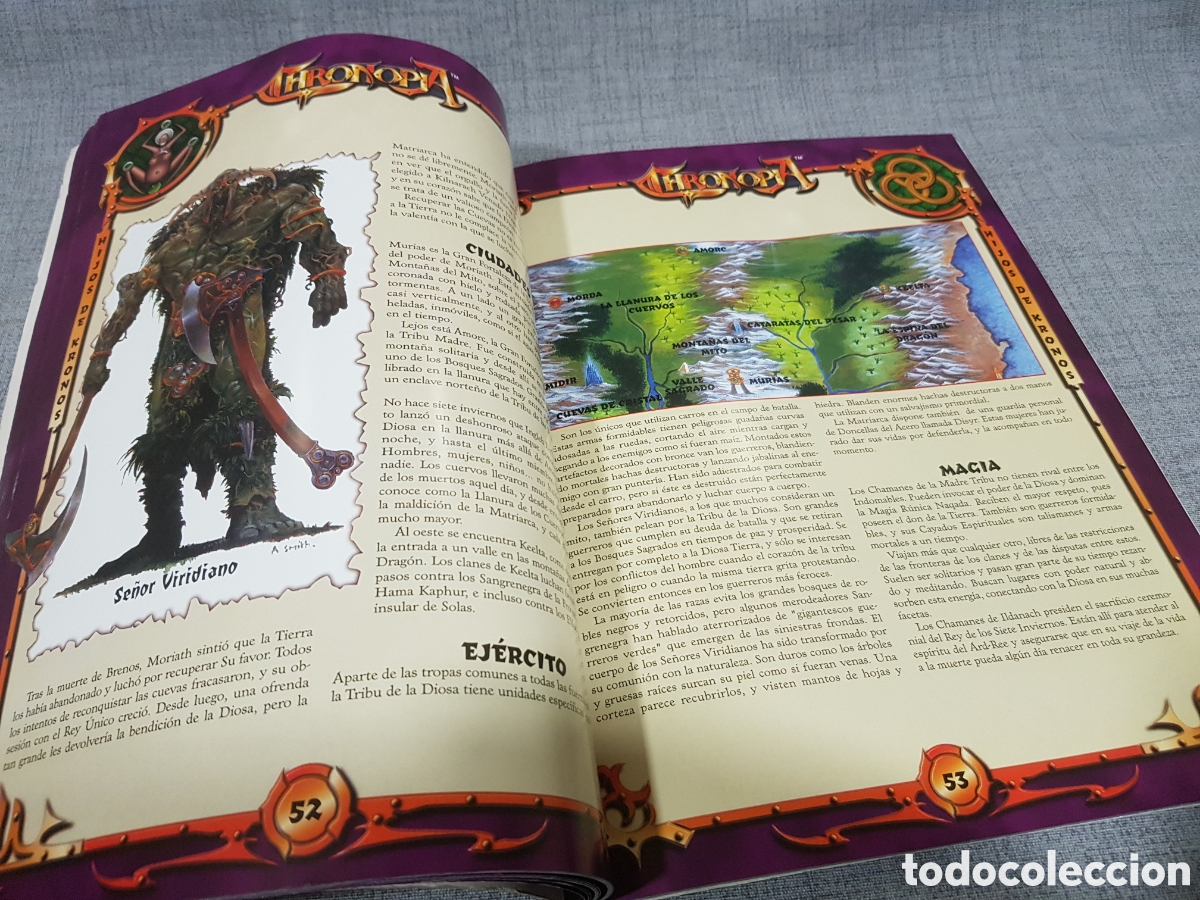 Juegos antiguos: CHRONOPIA. HIJOS DE KRONOS. EXPANSI&Oacute;N. TARGET GAMES. A&Ntilde;O 1998 - Foto 16
