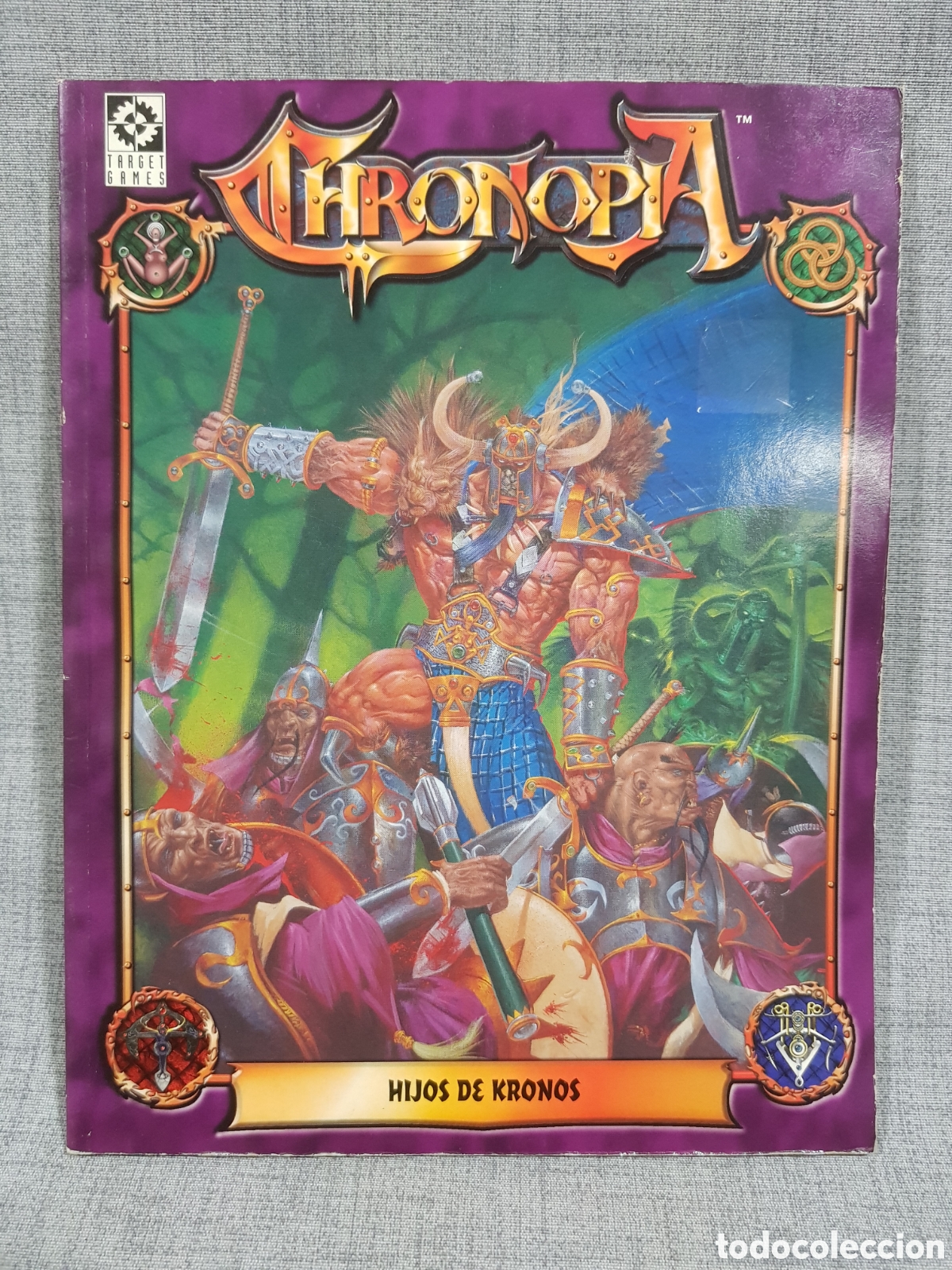 Juegos antiguos: CHRONOPIA. HIJOS DE KRONOS. EXPANSI&Oacute;N. TARGET GAMES. A&Ntilde;O 1998 - Foto 1