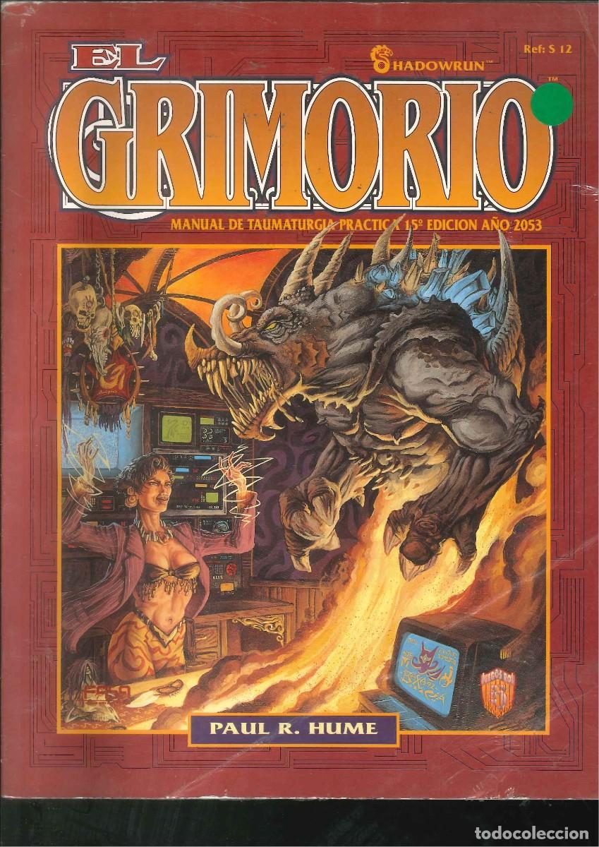 Juegos antiguos: shadowrun el grimorio - Foto 1