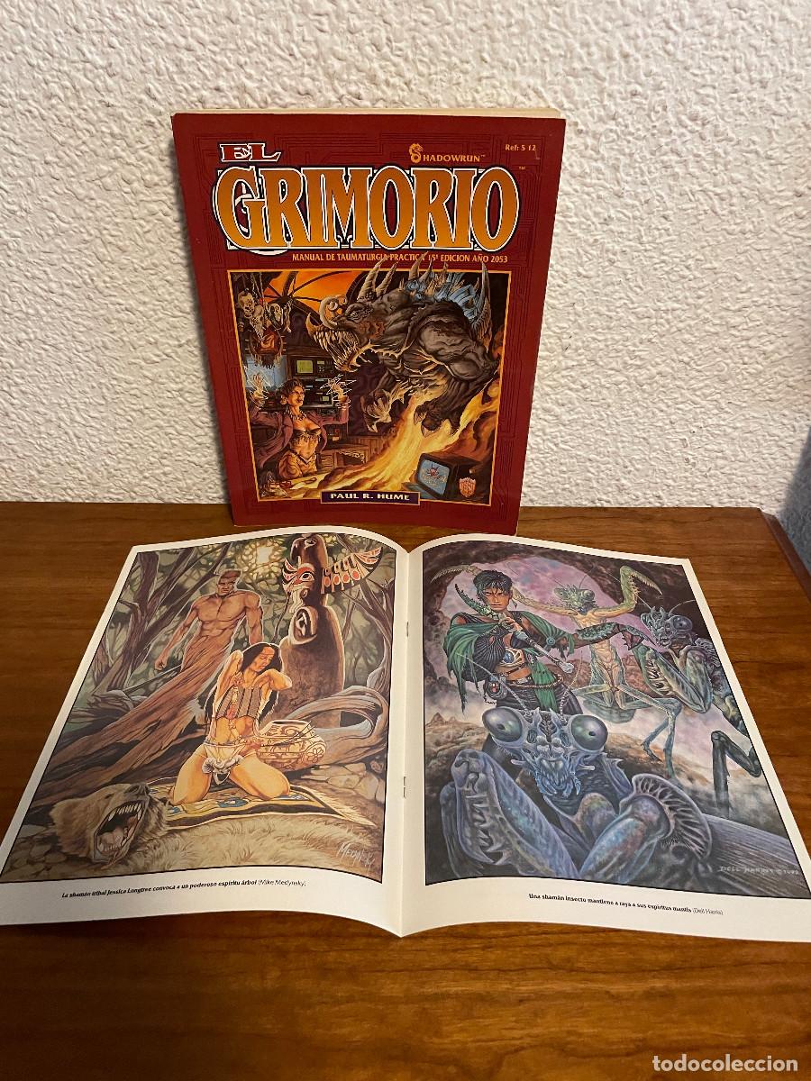 Juegos antiguos: Shadowrun - El Grimorio - La Factoria - JUEGO DE ROL - Foto 5