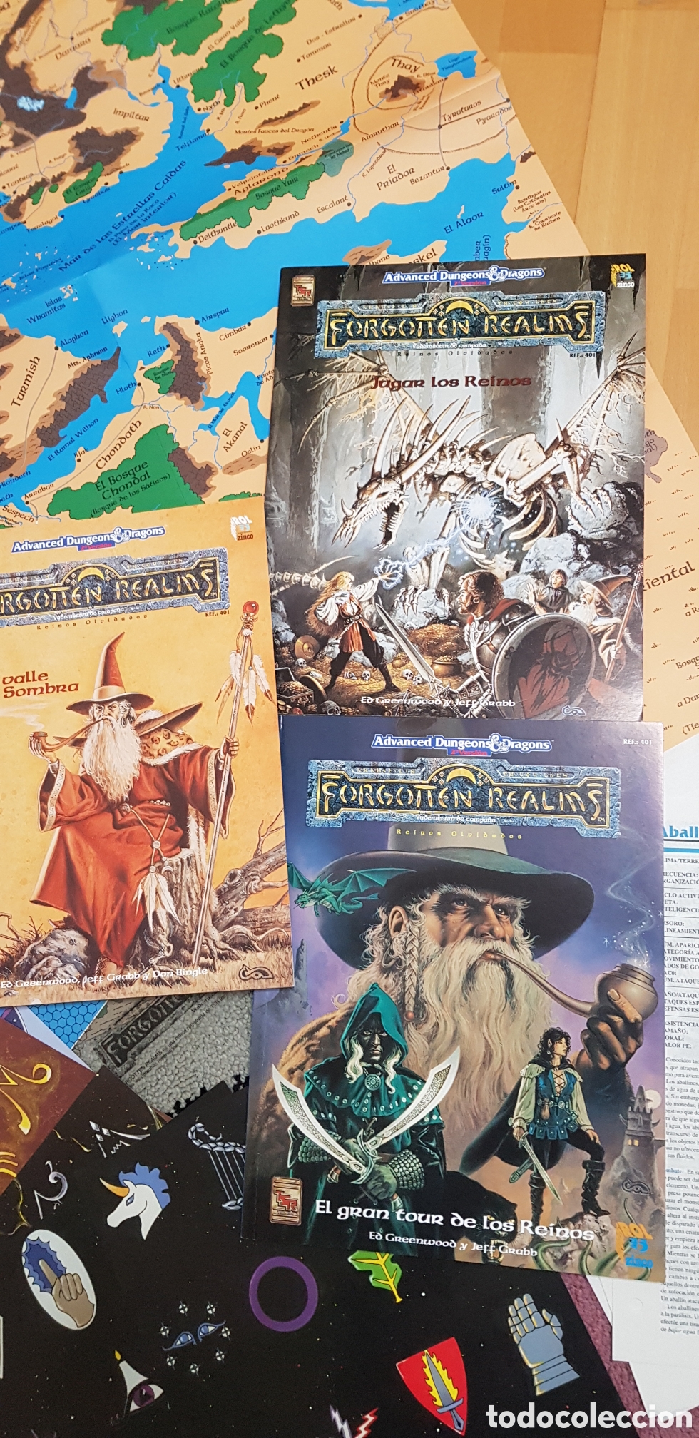 Juegos antiguos: VADEMECUM DE CAMPA&Ntilde;A Forgotten realms - Foto 4
