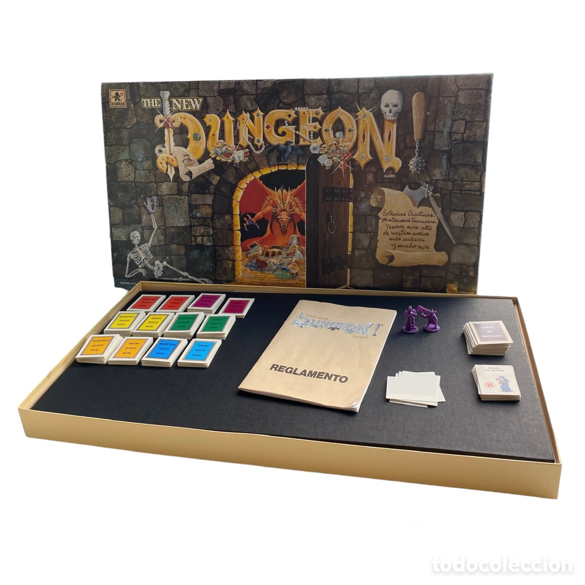 Juegos antiguos: Juego The new dungeon Borras - Foto 1
