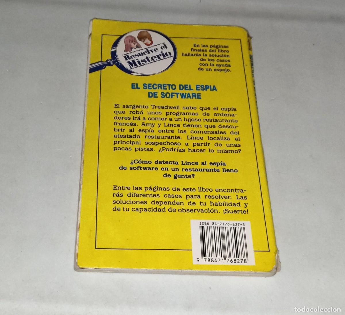 Juegos antiguos: LIBRO JUEGO &bull; EL SECRETO DEL ESP&Iacute;A DE SOFTWARE (M. MASTERS) - Foto 2