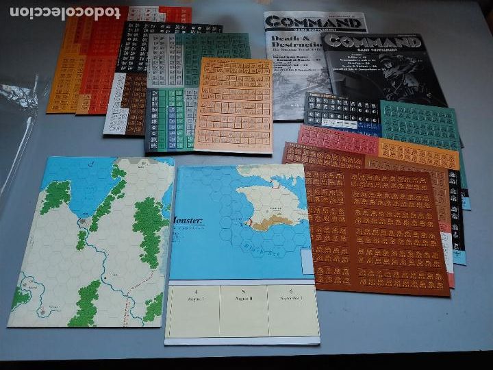 Juegos antiguos: wargame proud monster. Command magazine - Foto 2