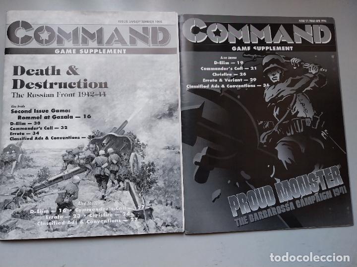 Juegos antiguos: wargame proud monster. Command magazine - Foto 1