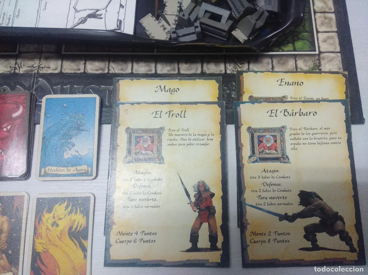 Juegos antiguos: HERO QUEST/MB JUEGOS/INCOMPLETO. - Foto 4
