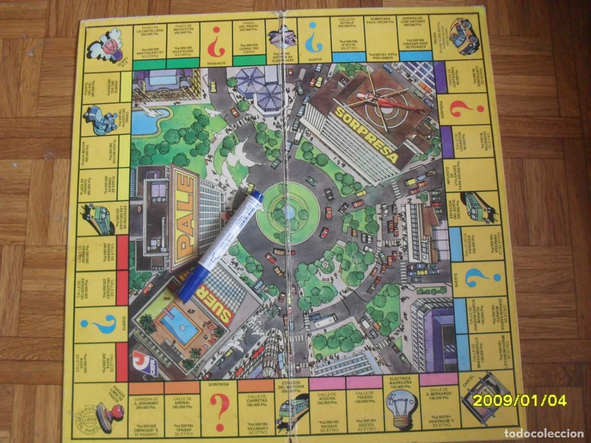Juegos antiguos: tablero de juego de mesa EL PAL&Eacute; - Foto 1