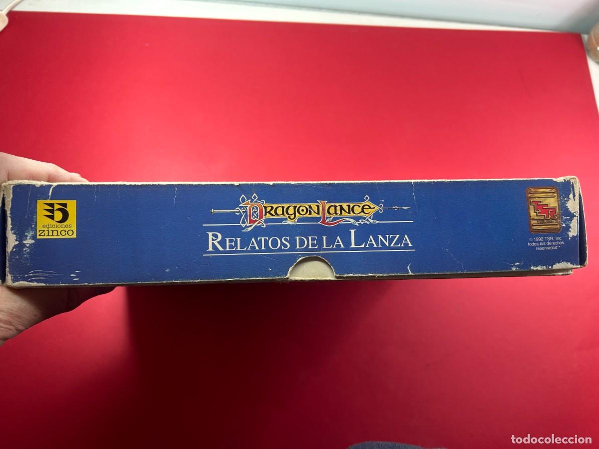 Juegos antiguos: DRAGONLANCE RELATOS DE LA LANZA ADVANCED DUNGEONS & DRAGONS 2&ordf; VERSION DE ZINCO - Foto 12
