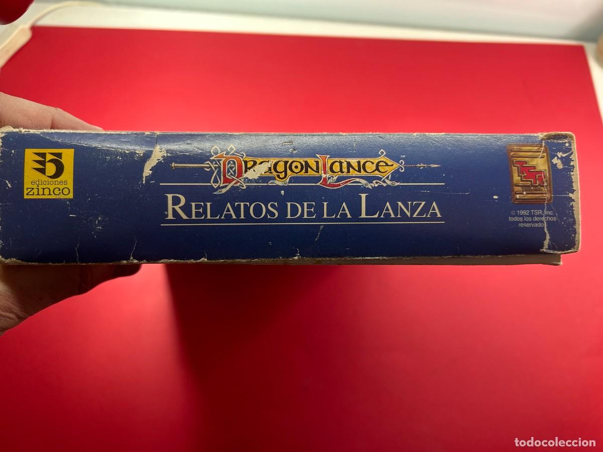 Juegos antiguos: DRAGONLANCE RELATOS DE LA LANZA ADVANCED DUNGEONS & DRAGONS 2&ordf; VERSION DE ZINCO - Foto 13