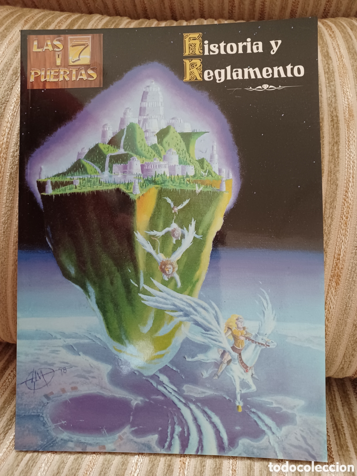 Juegos antiguos: LAS 7 PUERTAS (libro de juego) - Foto 1