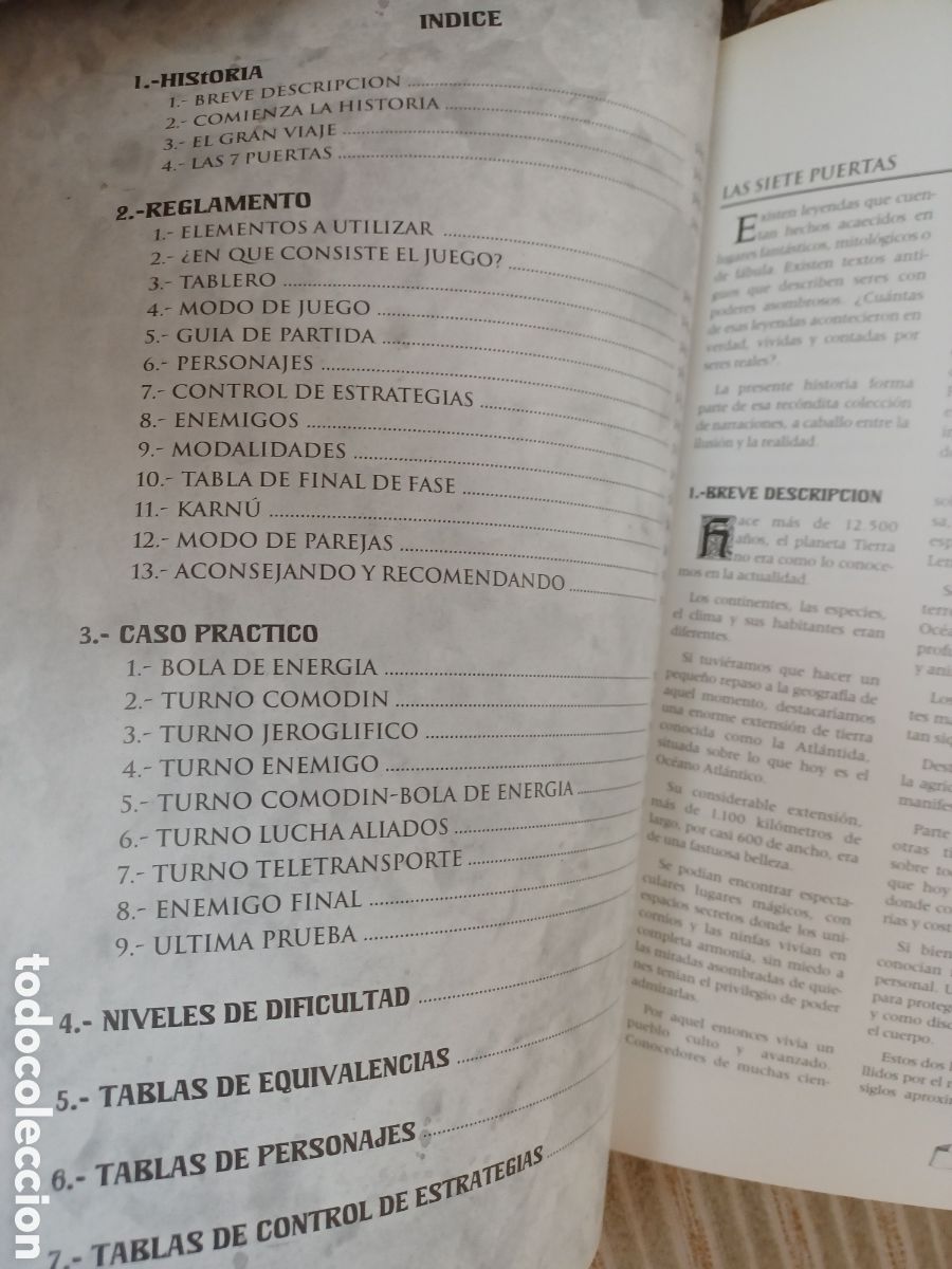 Juegos antiguos: LAS 7 PUERTAS (libro de juego) - Foto 6