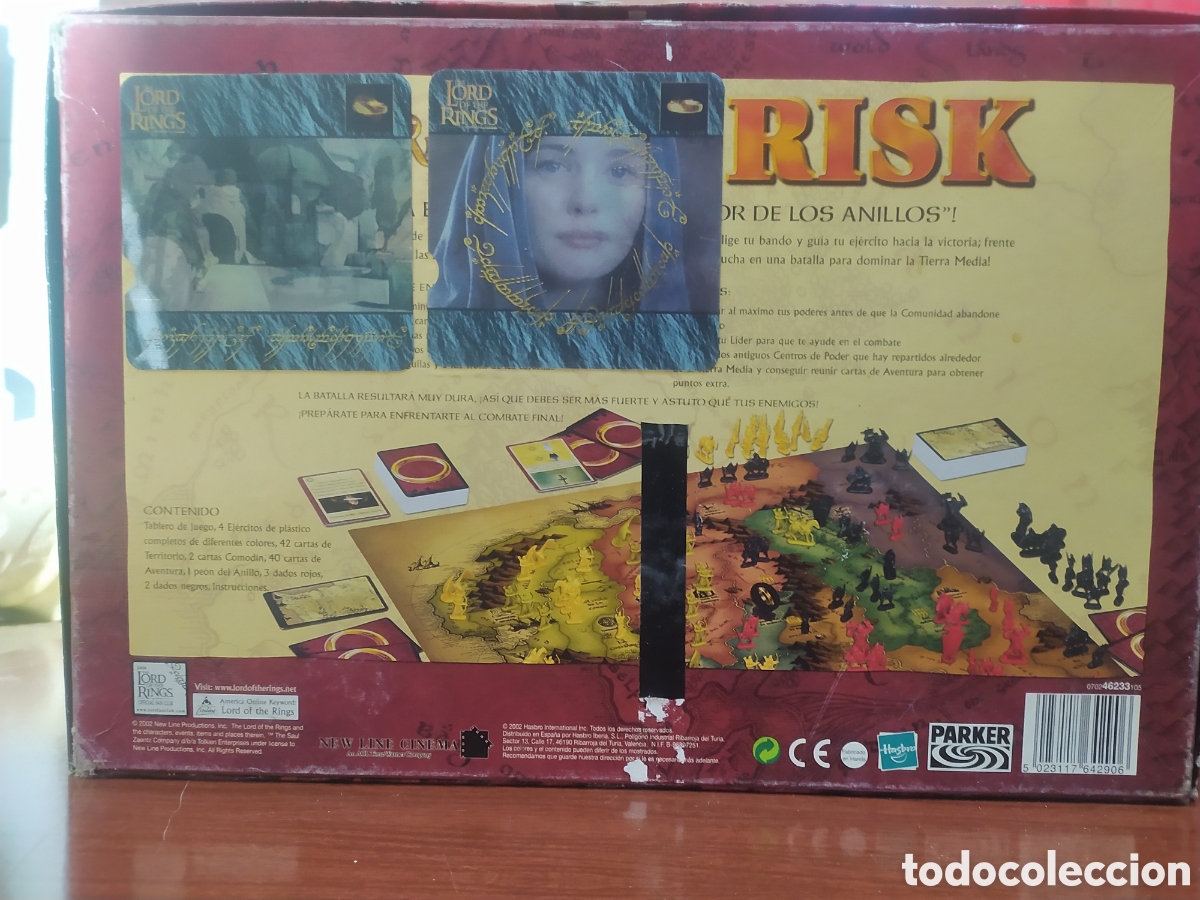 Juegos antiguos: El se&ntilde;or de los anillos Risk - Foto 8