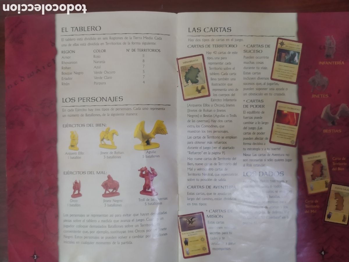 Juegos antiguos: El se&ntilde;or de los anillos Risk - Foto 12