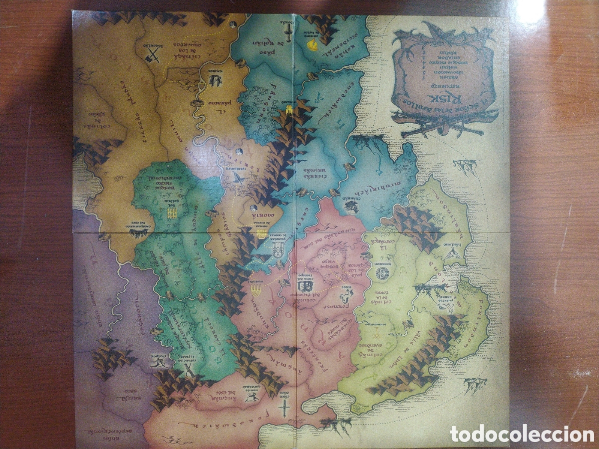 Juegos antiguos: El se&ntilde;or de los anillos Risk - Foto 13