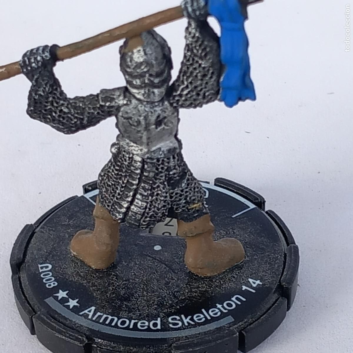 Juegos antiguos: Mage Knight Dungeons #008 Armored Skeleton Mage Spawn - Foto 2