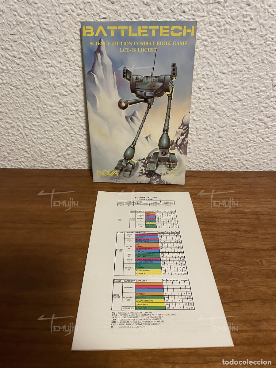 Juegos antiguos: Battletech Nova - Locust LCT-1S - Juego de Rol - Foto 2