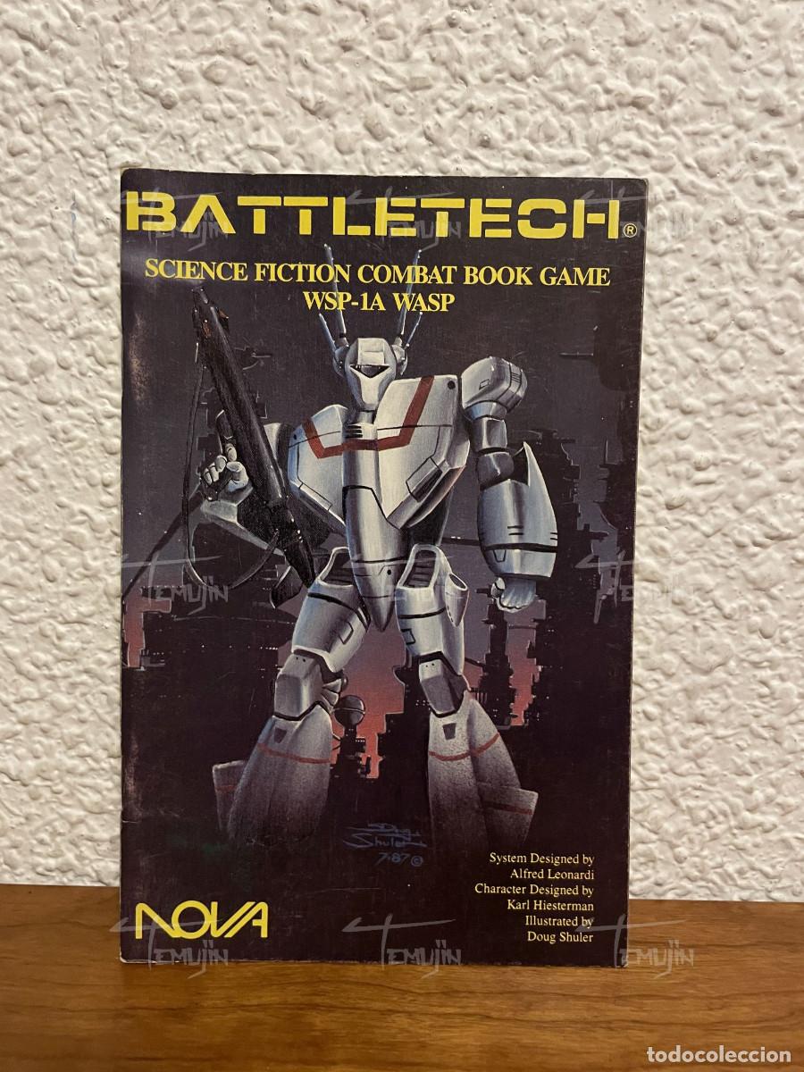 Juegos antiguos: Battletech Nova - Wasp WSP-1A - Juego de Rol - Foto 1
